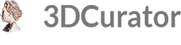 Banner with 3DCurator logo