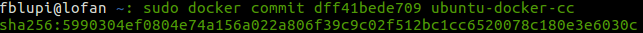 Docker Commit